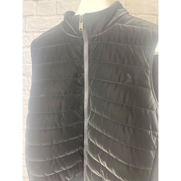 Athleta Hanover Hybrid Vest Puffer Jacket Black Size 2X Ladies - Picture 7 of 10
